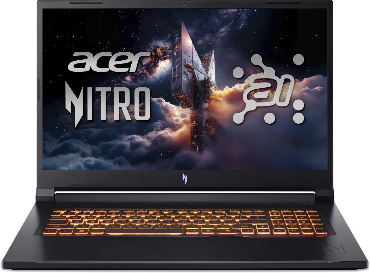 картинка Ноутбук 17.3" Acer Nitro V 17 AI ANV17-41-R9Q9 черный QHD R7-260 16GB/1TB RTX5060 8GB noOS (NH.QYVCD.007) от магазина бытовой техники и электроники «Тантал»