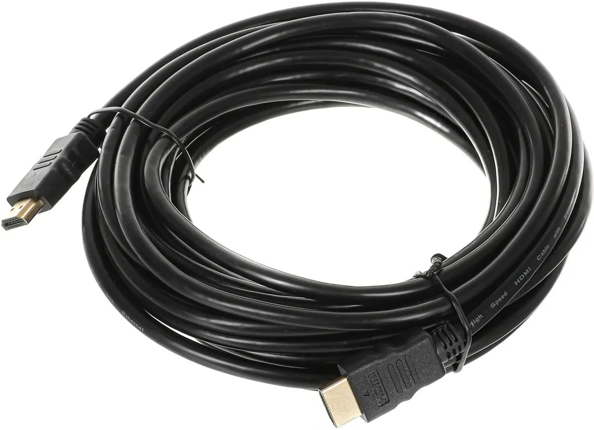 картинка Кабель HDMI - HDMI High Speed ver 1.4 7м черный от магазина бытовой техники и электроники «Тантал»