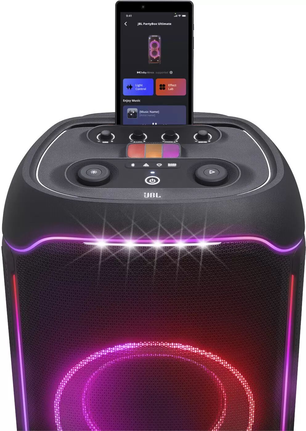 картинка Акустическая система JBL Party Box ULTIMATE 1100Вт черный от магазина бытовой техники и электроники «Тантал»