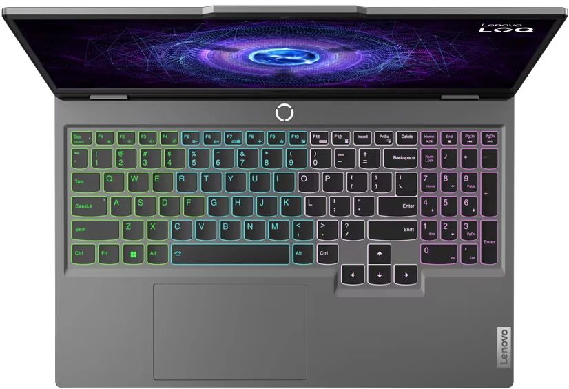 картинка Ноутбук 15.6" Lenovo LOQ 15IRX9 серый i7-13650HX 16GB/512GB RTX4050 6GB noOS (83DV01CTSA) от магазина бытовой техники и электроники «Тантал»