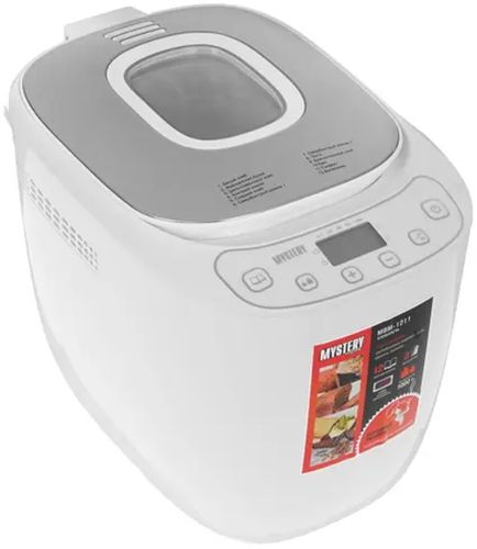 картинка Хлебопечь Mystery MBM-1211 650вт белый от магазина бытовой техники и электроники «Тантал»