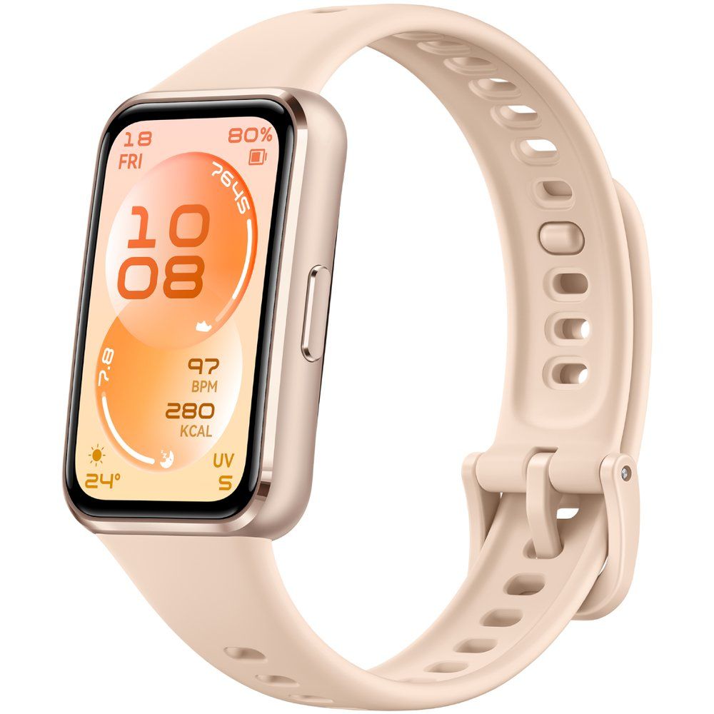 картинка Фитнес-браслет Huawei Band 11 1.62" 120–190мм серебристый/бежевый (55020GVA) от магазина бытовой техники и электроники «Тантал»