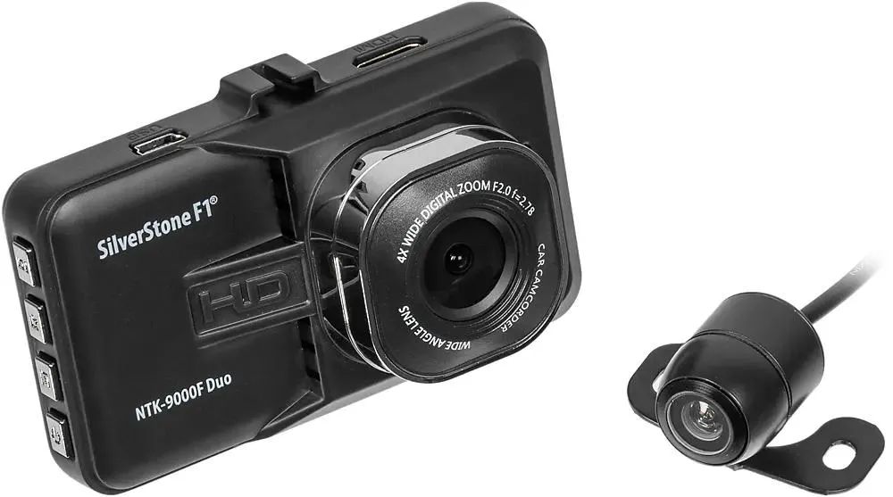 картинка Видеорегистратор Silverstone F1 NTK-9000F Duo черный 130°/120° 12Mpix 1080x1920/720x480 (NTK-9000FDUO) от магазина бытовой техники и электроники «Тантал»