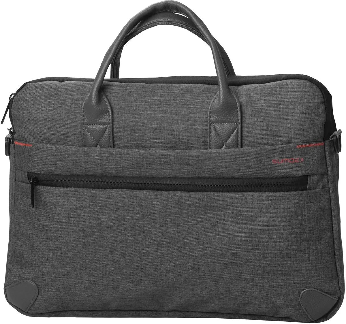 картинка Сумка для ноутбука 15.6" SUMDEX NON-913GY нейлон/полиэстр серый от магазина бытовой техники и электроники «Тантал»