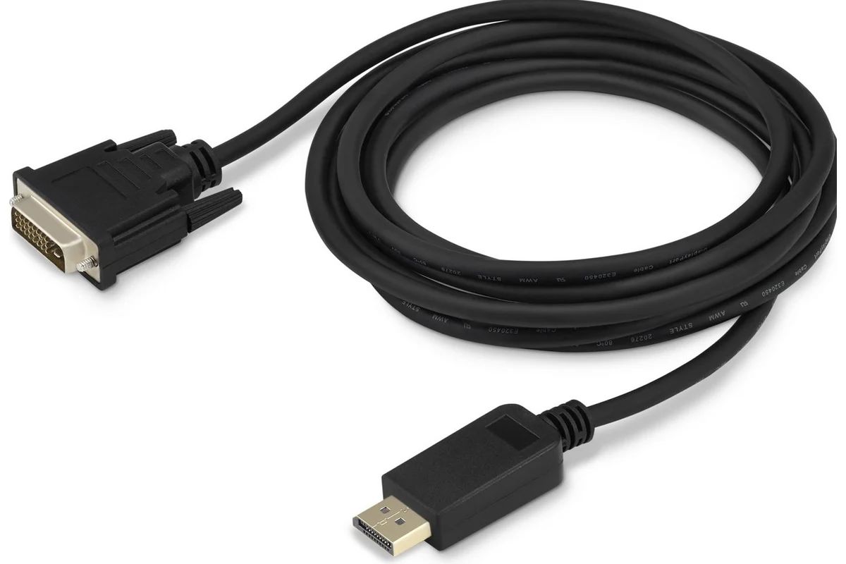 картинка Кабель-переходник Buro DisplayPort - DVI-D 3м черный (BHP DPP_DVI-3) от магазина бытовой техники и электроники «Тантал»