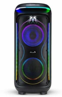 картинка Портативная акустика Eltronic (30-30) DANCE BOX 1300 NEW 130Вт 2.0 12000mAh microSD черный от магазина бытовой техники и электроники «Тантал»