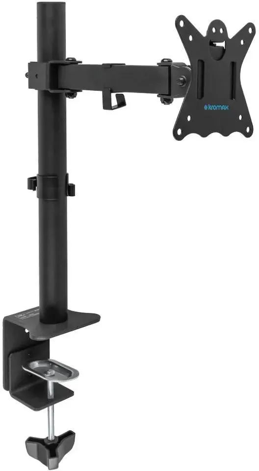 картинка Кронштейн для мониторов Kromax CASPER-506 черный 10"-34" макс.10кг настольный поворот и наклон от магазина бытовой техники и электроники «Тантал»