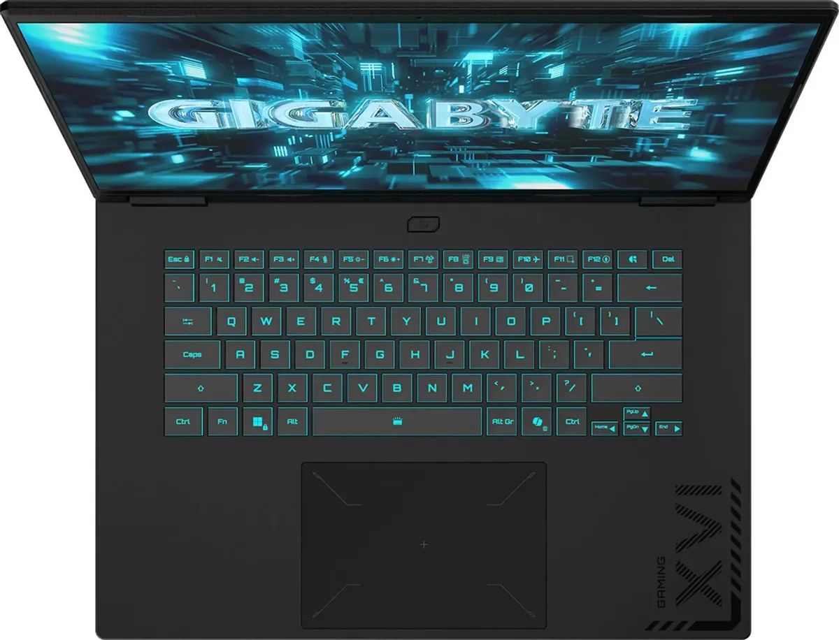 картинка Ноутбук 16" Gigabyte Gaming A16 Pro черный Core 7 240H 32GB/1TB GeForce RTX5080 16GB noOS (DYHG5KZCC4SD) от магазина бытовой техники и электроники «Тантал»