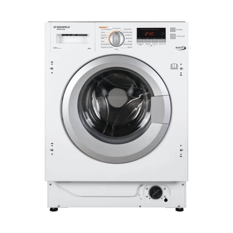 картинка Стиральная машина Maunfeld MBWM1486S серебристый 8 кг1400 об/мин с сушкой (встраиваемая) от магазина бытовой техники и электроники «Тантал»