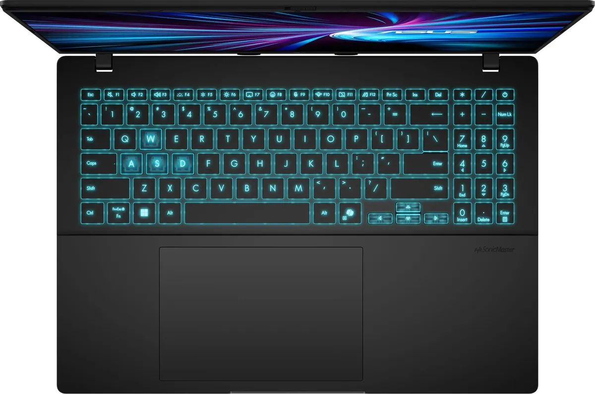 картинка Ноутбук 16" Asus V16 V3607VP-RP031 черный Core 7 240H 32GB/1TB RTX 5070 8GB NoOS (90NB16R1-M001M0) от магазина бытовой техники и электроники «Тантал»