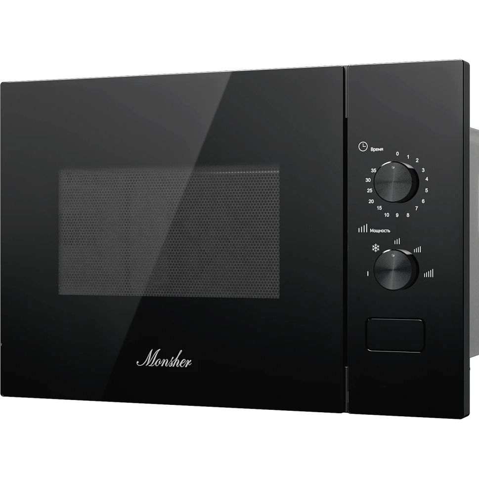картинка Микроволновая печь Monsher MMH 1015 Noir 15л 600Вт черный (встраиваемая) от магазина бытовой техники и электроники «Тантал»