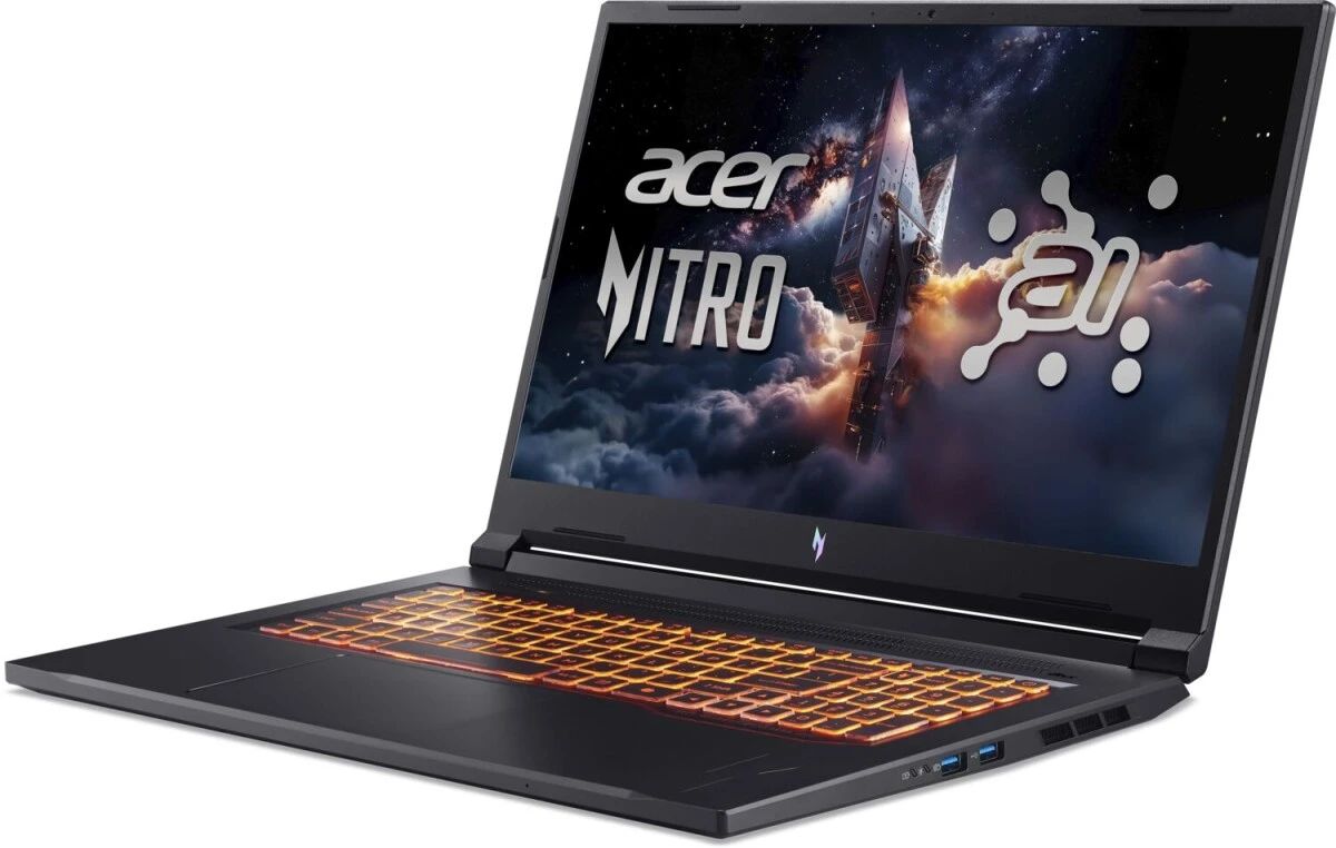 картинка Ноутбук 17.3" Acer Nitro V 17 AI ANV17-41-R9Q9 черный QHD R7-260 16GB/1TB RTX5060 8GB noOS (NH.QYVCD.007) от магазина бытовой техники и электроники «Тантал»