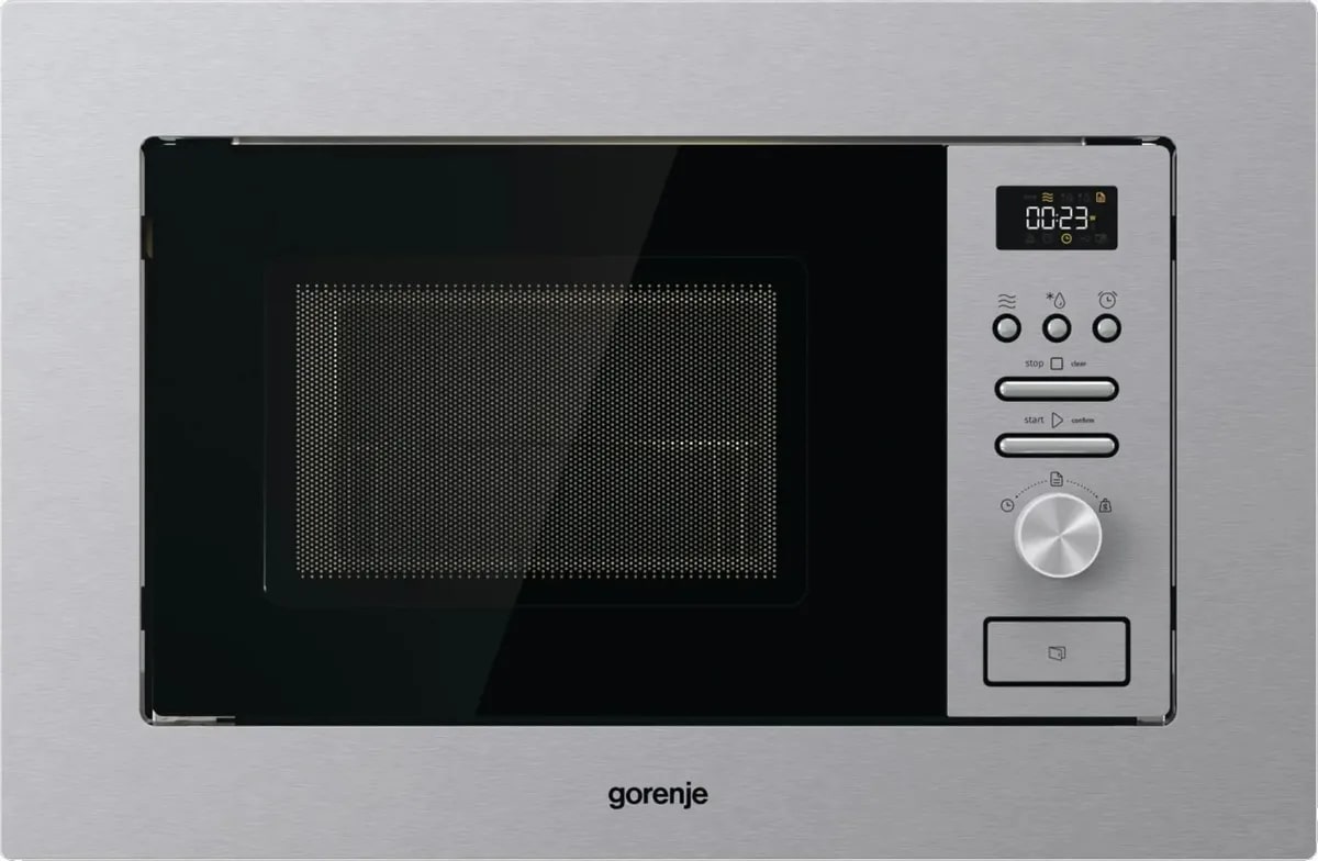 картинка Микроволновая печь Gorenje BM201AG1X 20л 800Вт нержавеющая сталь (встраиваемая) от магазина бытовой техники и электроники «Тантал»