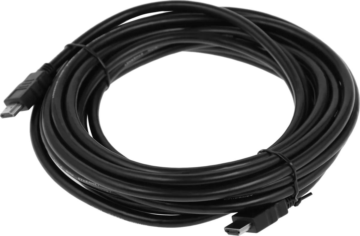 картинка Кабель Cactus HDMI - HDMI ver 1.4 7м черный (CS-HDMI.1.4-7) от магазина бытовой техники и электроники «Тантал»