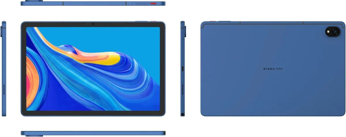 картинка Планшет 11" Digma Pro Edge G85 синий In-Cell 1920x1200 8Gb/128Gb 2Sim Android 14 3G/4G (TA3E1M01) от магазина бытовой техники и электроники «Тантал»