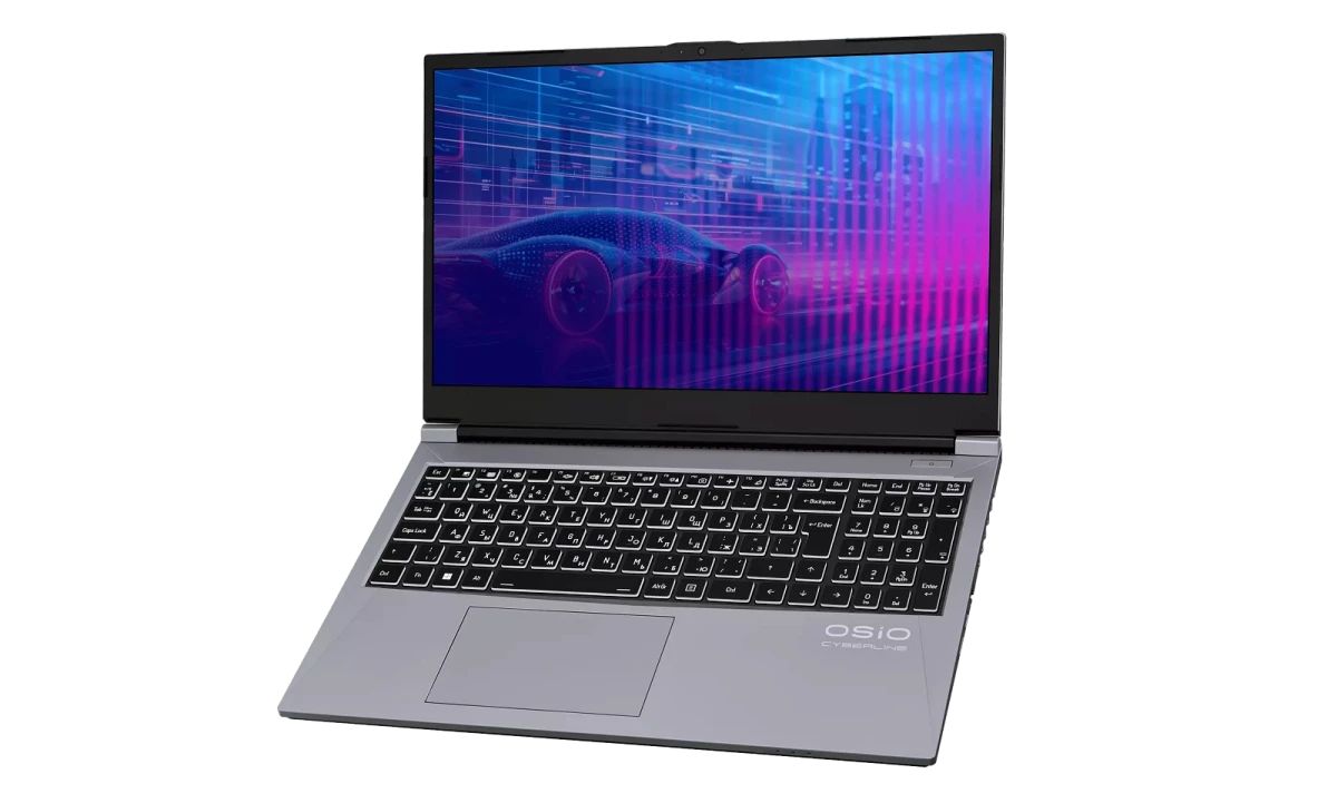 картинка Ноутбук 16" Osio CyberLine C150i-003 серый i5-12600H 16Gb/512Gb RTX4060 noOS (C150i-003) от магазина бытовой техники и электроники «Тантал»