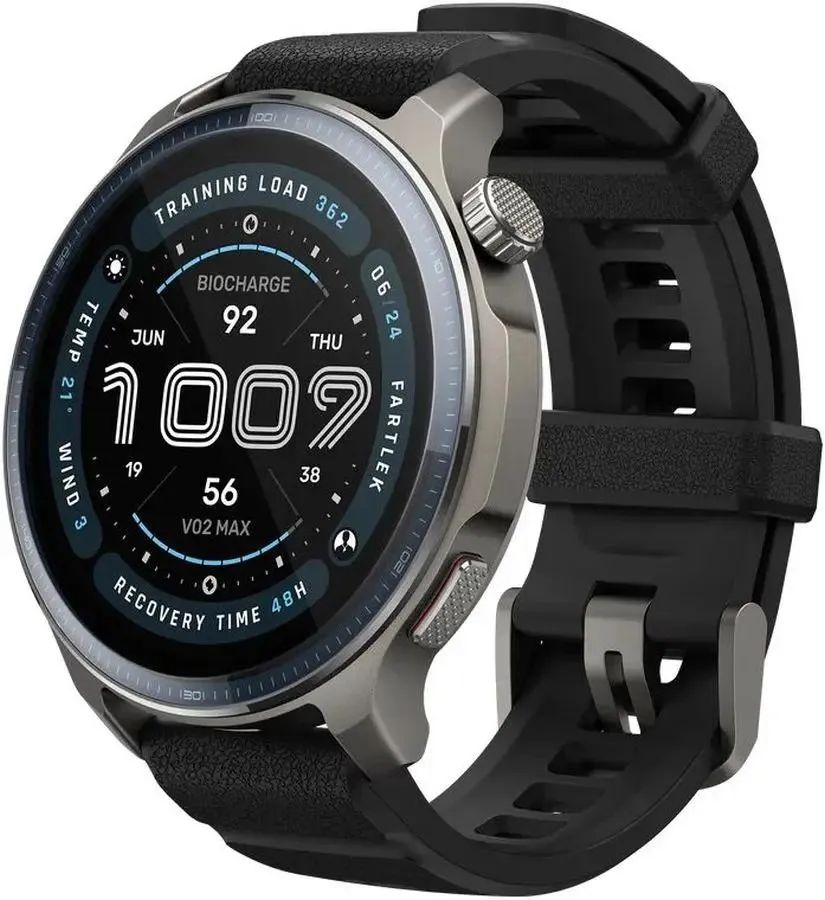 картинка Смарт-часы Amazfit Balance 2 A2430 1.5" 140-210мм серый/черный (6972596108955) от магазина бытовой техники и электроники «Тантал»