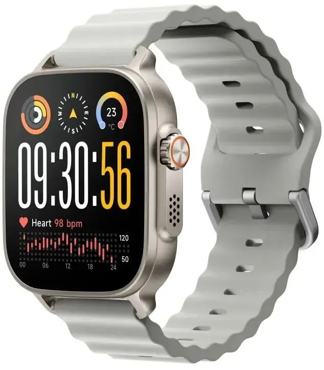картинка Смарт-часы Realme Watch 5 1.97" 160-230мм серебристый (RMW2501) от магазина бытовой техники и электроники «Тантал»