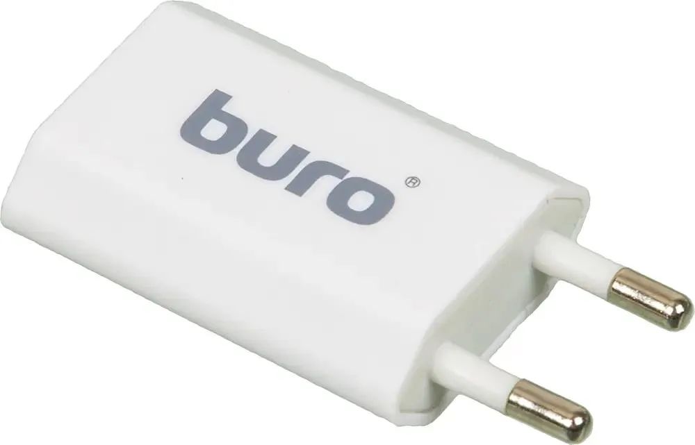 картинка Сетевое З/У Buro TJ-164W 5Вт 1xUSB-A 1А белый от магазина бытовой техники и электроники «Тантал»