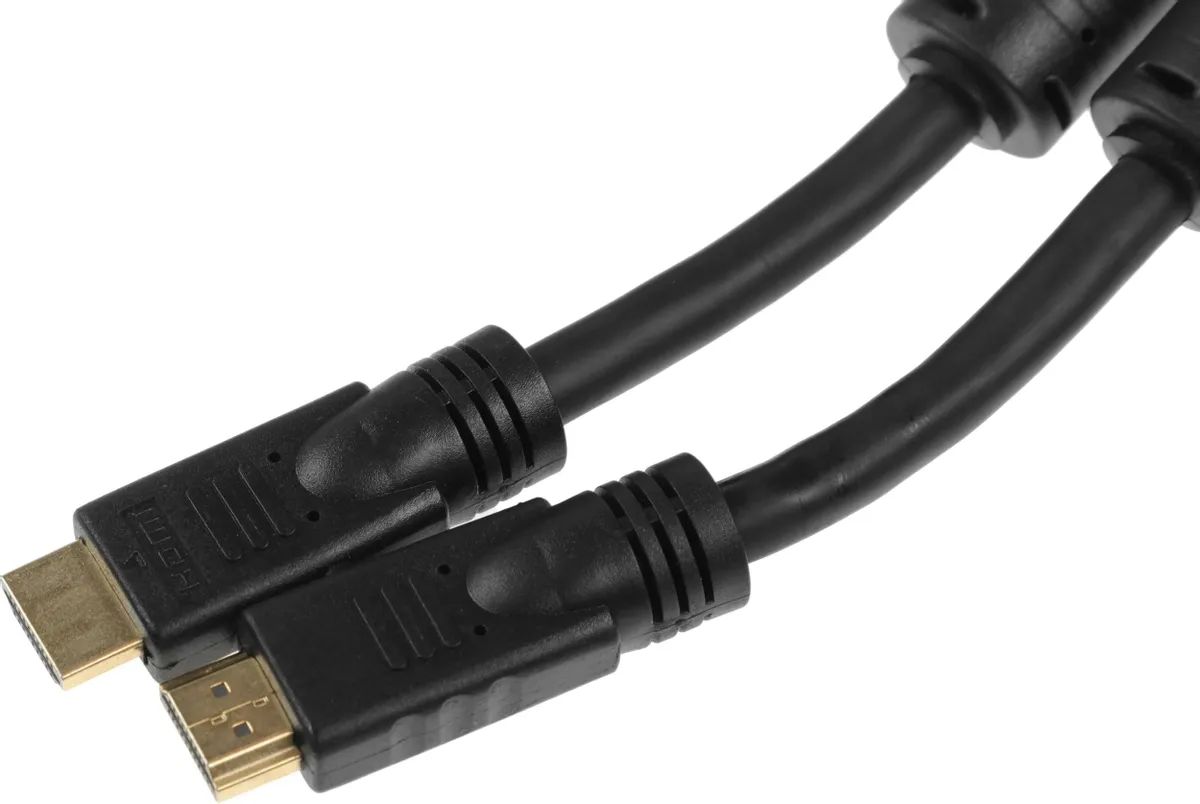 картинка Кабель Ningbo HDMI - HDMI 20м черный от магазина бытовой техники и электроники «Тантал»