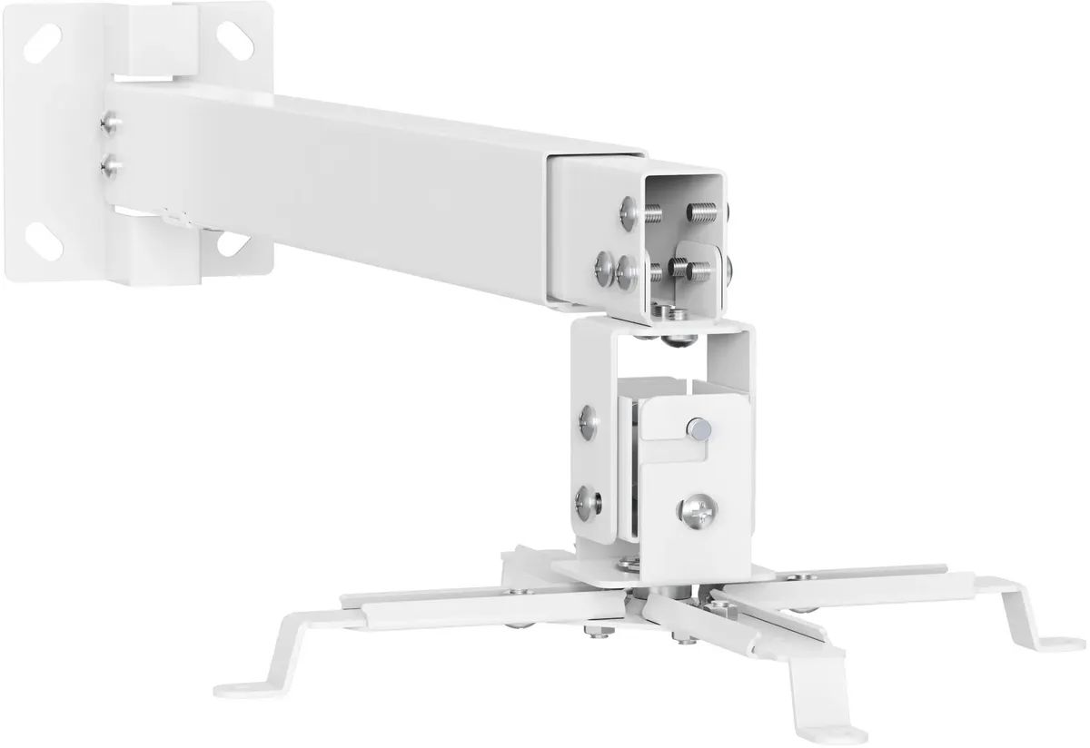 картинка Кронштейн для проектора Cactus CS-VM-PRE02-WT белый макс.20кг настенный и потолочный поворот и наклон от магазина бытовой техники и электроники «Тантал»