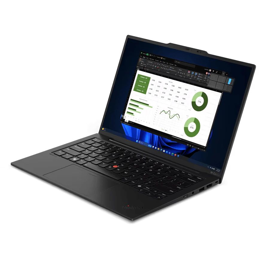 картинка Ноутбук 14" Lenovo ThinkPad X1 Carbon G12 черный Touch Core Ultra 7 155H 32GB/1TB IntelArcGr W11Pro (21KCA025CD_PRO) от магазина бытовой техники и электроники «Тантал»