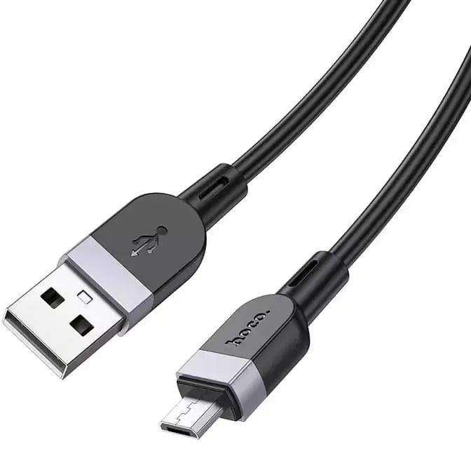 картинка Кабель Hoco X109 MICRO USB 2.0 Type-A - Micro-B 1м черный от магазина бытовой техники и электроники «Тантал»