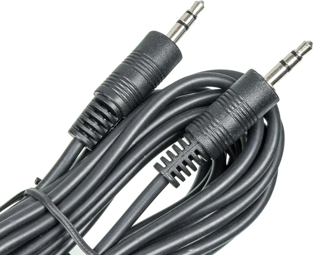 картинка Кабель Buro Jack 3.5 - Jack 3.5 3м черный (BAAC002-3) от магазина бытовой техники и электроники «Тантал»