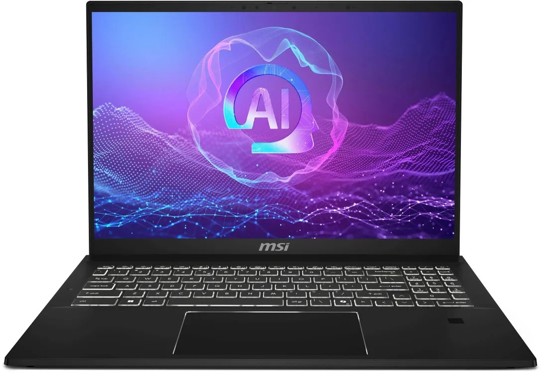 картинка Ноутбук 16" MSI Summit Pro 16 AI A2HVETG-085RU черный Touch Core Ultra 7 255H 32GB/1TB RTX4050 6GB W11Pro (9S7-159631-085) от магазина бытовой техники и электроники «Тантал»
