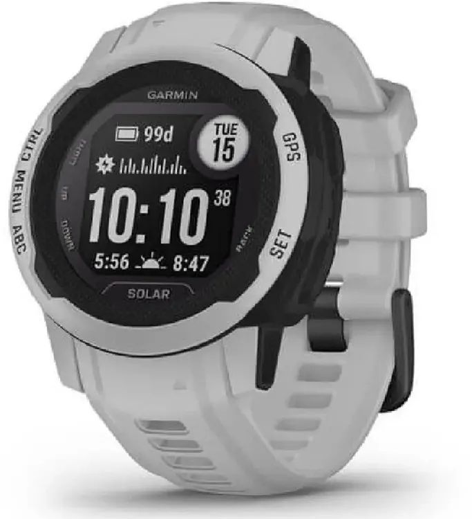 картинка Смарт-часы Garmin Instinct 2 Solar 0.9" серый/черный/серый (010-02564-010 от магазина бытовой техники и электроники «Тантал»