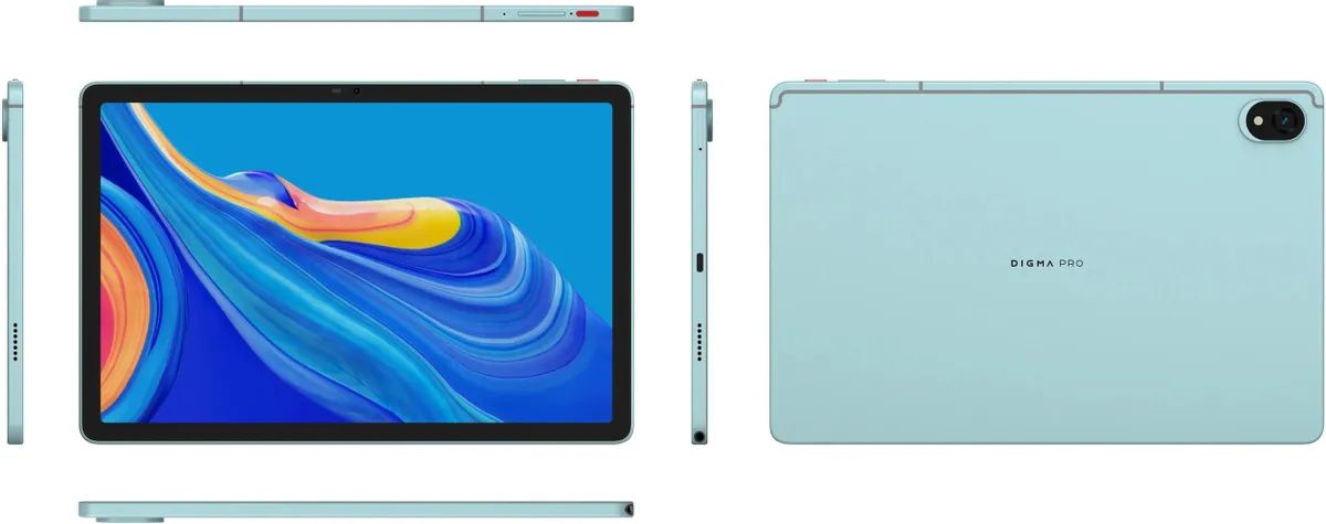 картинка Планшет 11" Digma Pro Edge G85 мятный In-Cell 1920x1200 6Gb/128Gb 2Sim Android 14 3G/4G (TA2D1M01) от магазина бытовой техники и электроники «Тантал»