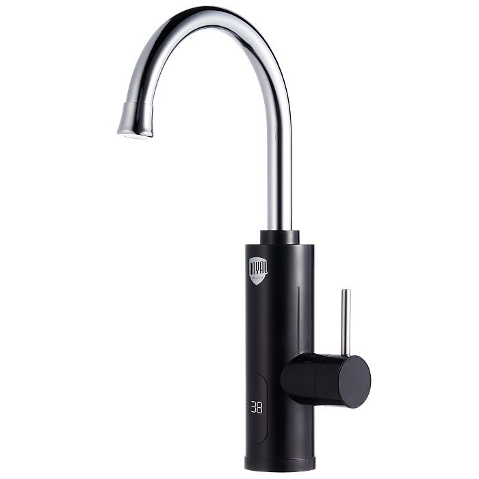 картинка Водонагреватель Royal Thermo QuickTap проточный электрический кран черный от магазина бытовой техники и электроники «Тантал»