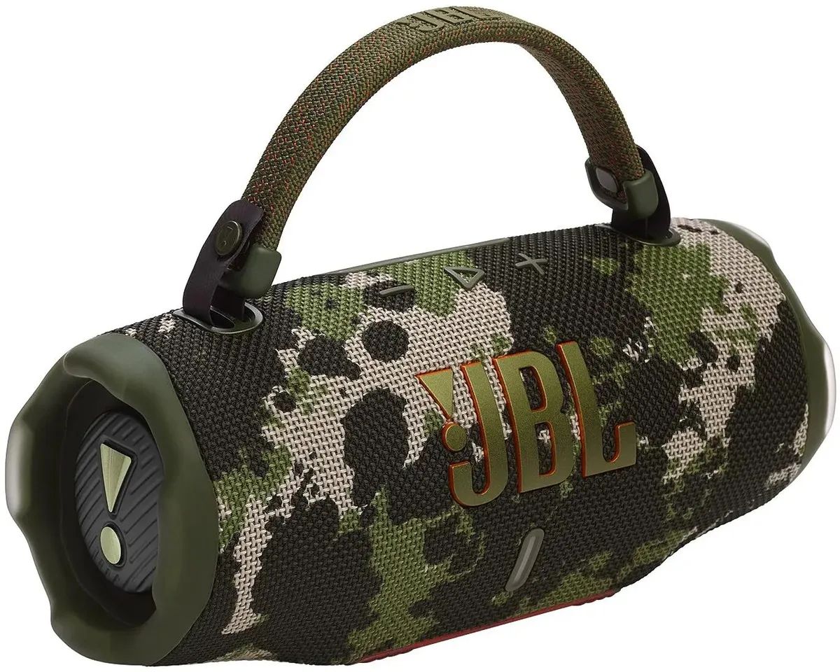 картинка Портативная колонка JBL Charge 6 45Вт 1.0 7500мАч камуфляж (JBLCHARGE6SQUAD) от магазина бытовой техники и электроники «Тантал»