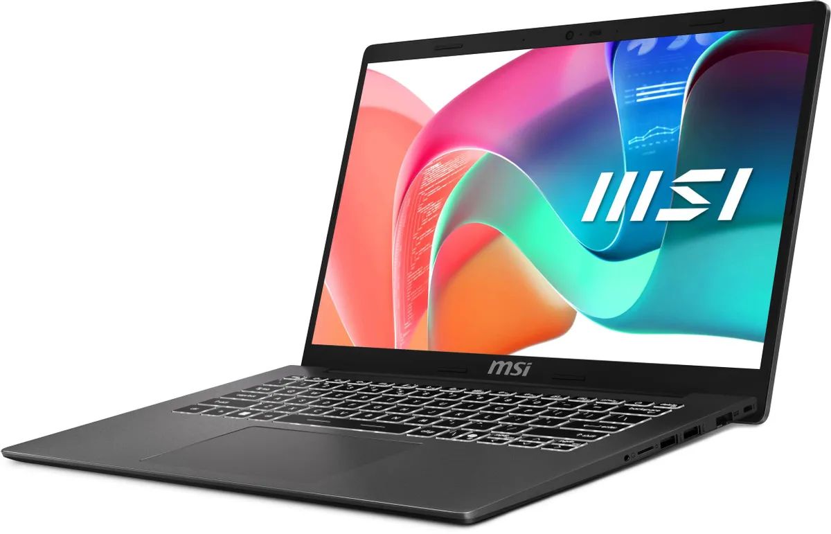 картинка Ноутбук 14" MSI Modern 14 F1MG-484XRU серый Core7-150U 16Gb/512Gb UHDGr FreeDOS (9S7-14S111-484) от магазина бытовой техники и электроники «Тантал»