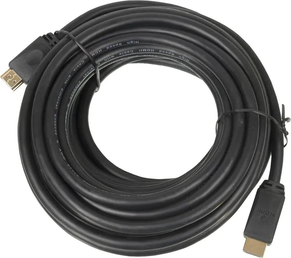 картинка Кабель Lazso HDMI - HDMI 10м черный (WH-111(10M)) от магазина бытовой техники и электроники «Тантал»