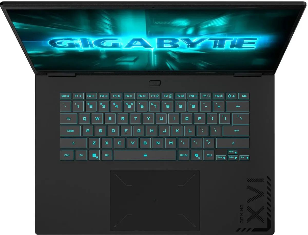картинка Ноутбук 16" Gigabyte GAMING A16 GA63H черный Ryzen 7 260 16Gb/512Gb RTX5050 8Gb FreeDOS (3THK3KZ893SD) от магазина бытовой техники и электроники «Тантал»