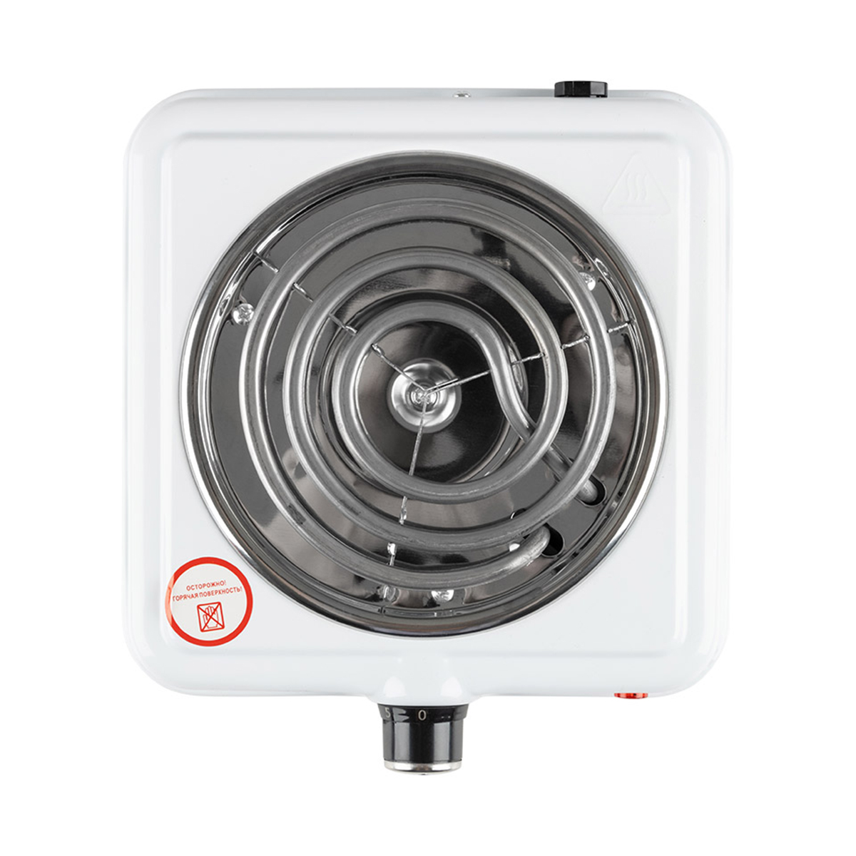 картинка Плитка электрическая Homestar HS-1107 белый (настольная) от магазина бытовой техники и электроники «Тантал»