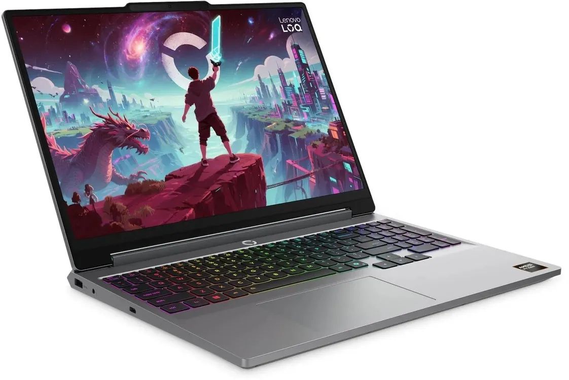 картинка Ноутбук 15.3" Lenovo LOQ 15AHP11 серый R7 250 16GB/512GB RTX5060 noOS (83TN003GPS) от магазина бытовой техники и электроники «Тантал»