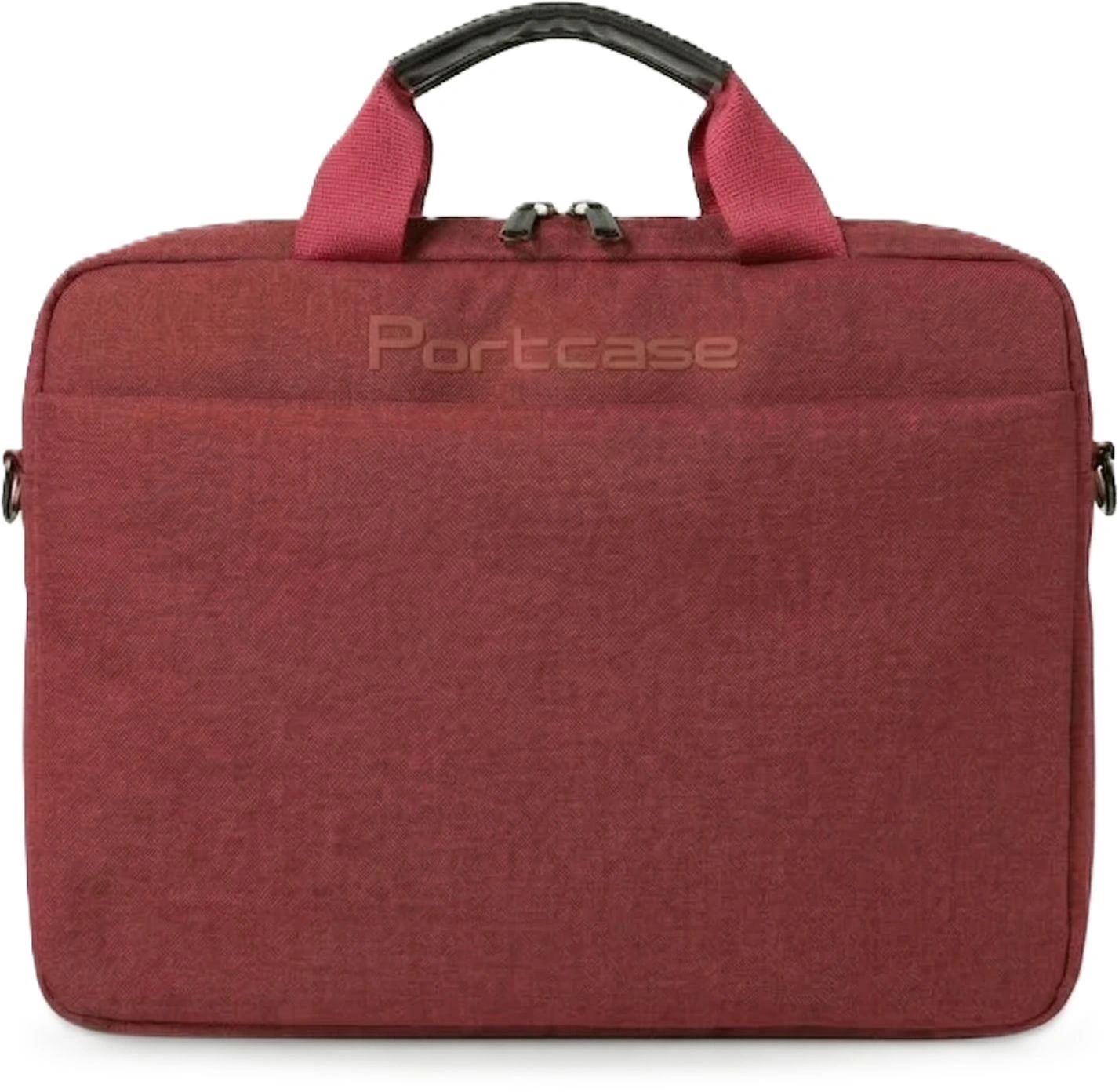 картинка Сумка для ноутбука 14" Portcase KCB-164 красный полиэстер (KCB-164RED) от магазина бытовой техники и электроники «Тантал»