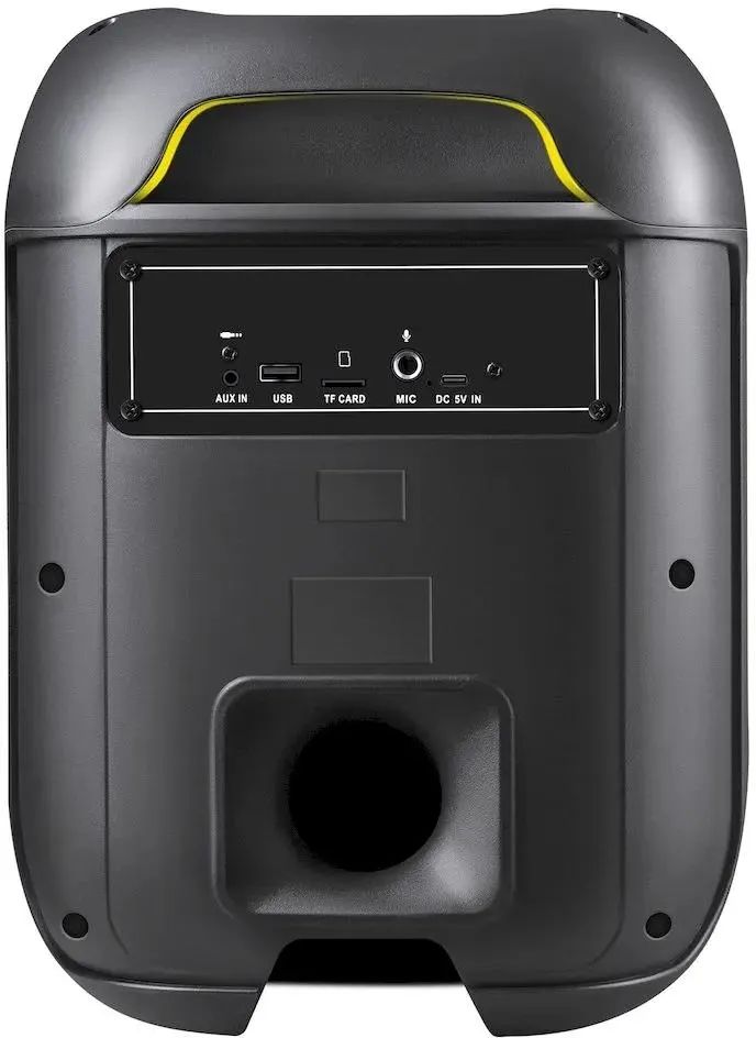 картинка Портативная колонка Defender Boomer 65 1.1 65Вт 3000мАч черный (65265) от магазина бытовой техники и электроники «Тантал»