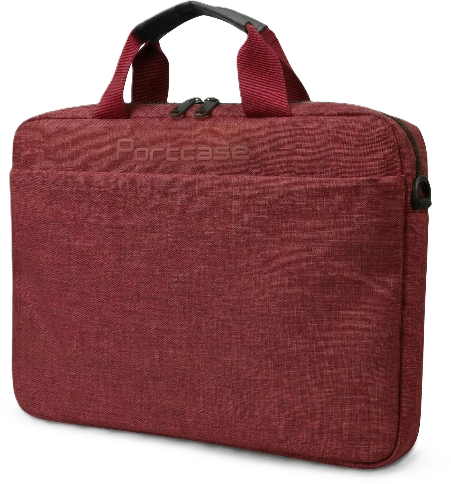 картинка Сумка для ноутбука 14" Portcase KCB-164 красный полиэстер (KCB-164RED) от магазина бытовой техники и электроники «Тантал»