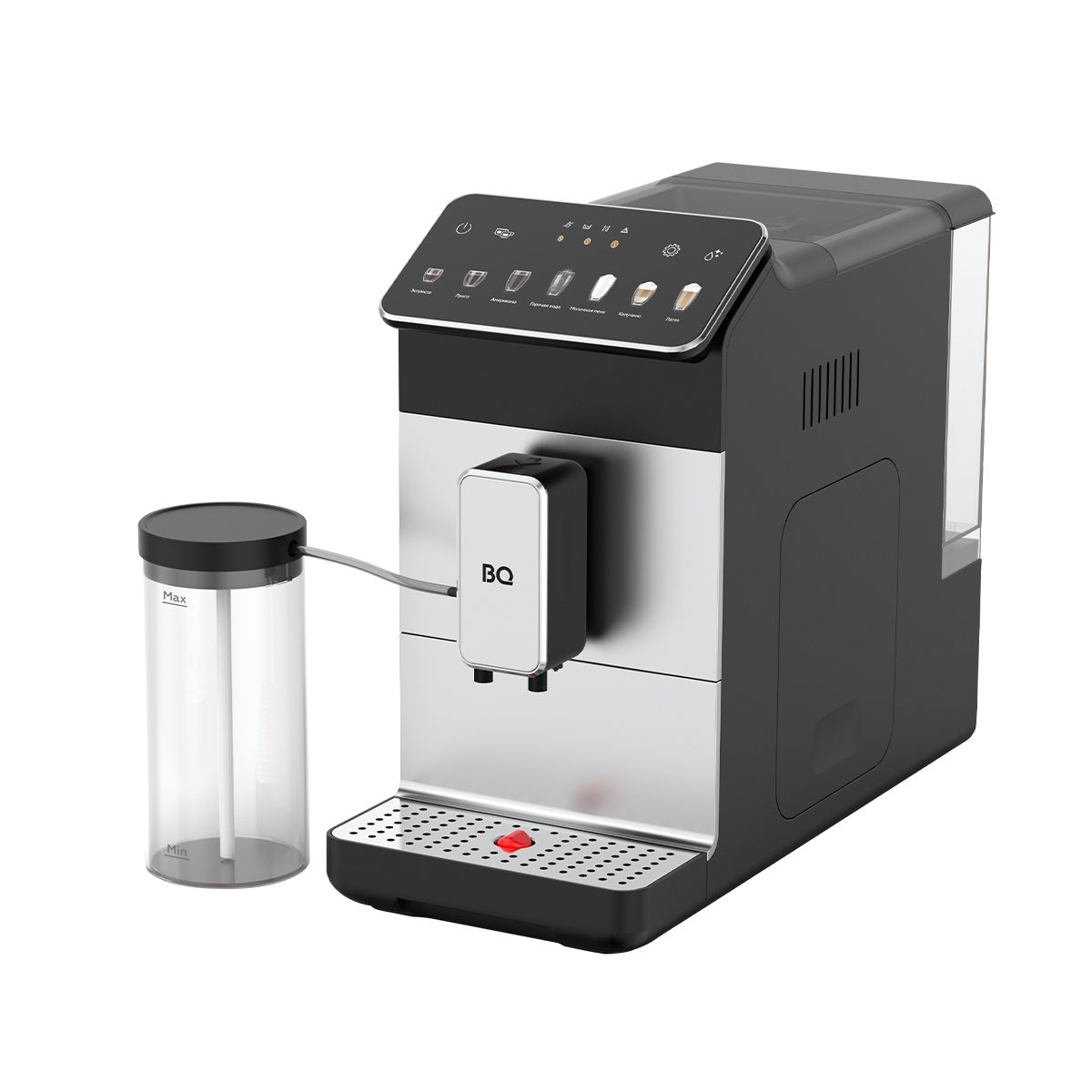 картинка Кофемашина BQ ACM1148A Black-Silver 1350Вт черный/серебристый от магазина бытовой техники и электроники «Тантал»