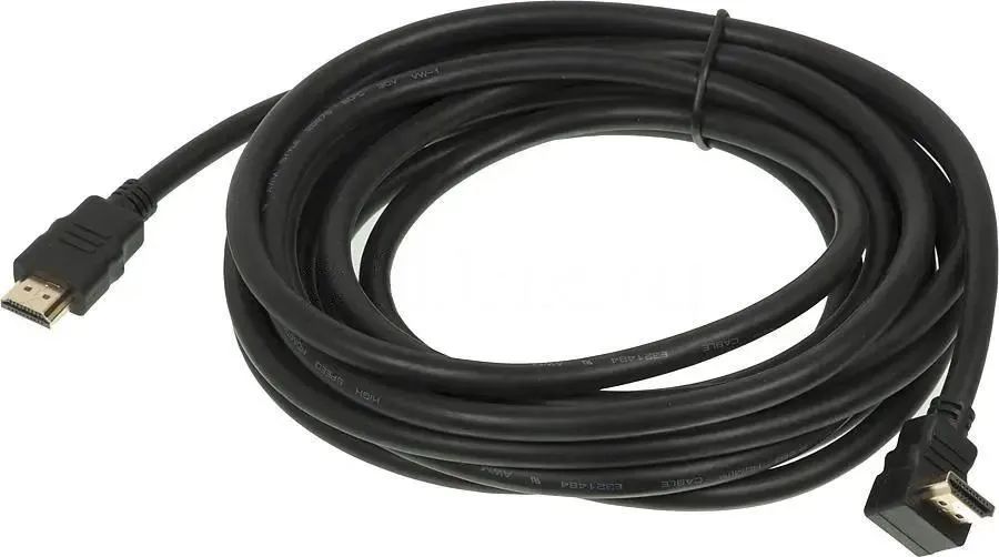 картинка Кабель HDMI - HDMI 5м черный от магазина бытовой техники и электроники «Тантал»