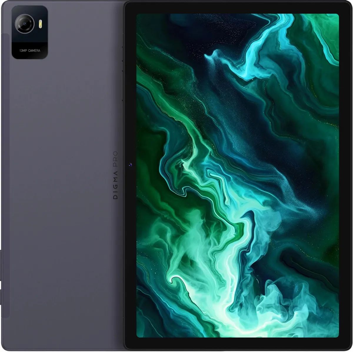 картинка Планшет 10.5" Digma Pro Wave серый In-Cell 1920x1200 8Gb/128Gb 2Sim Android 15 4G (TA3D5P01) от магазина бытовой техники и электроники «Тантал»