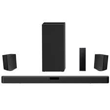 картинка Саундбар 4.1 LG SN5R 520Вт+220Вт черный от магазина бытовой техники и электроники «Тантал»