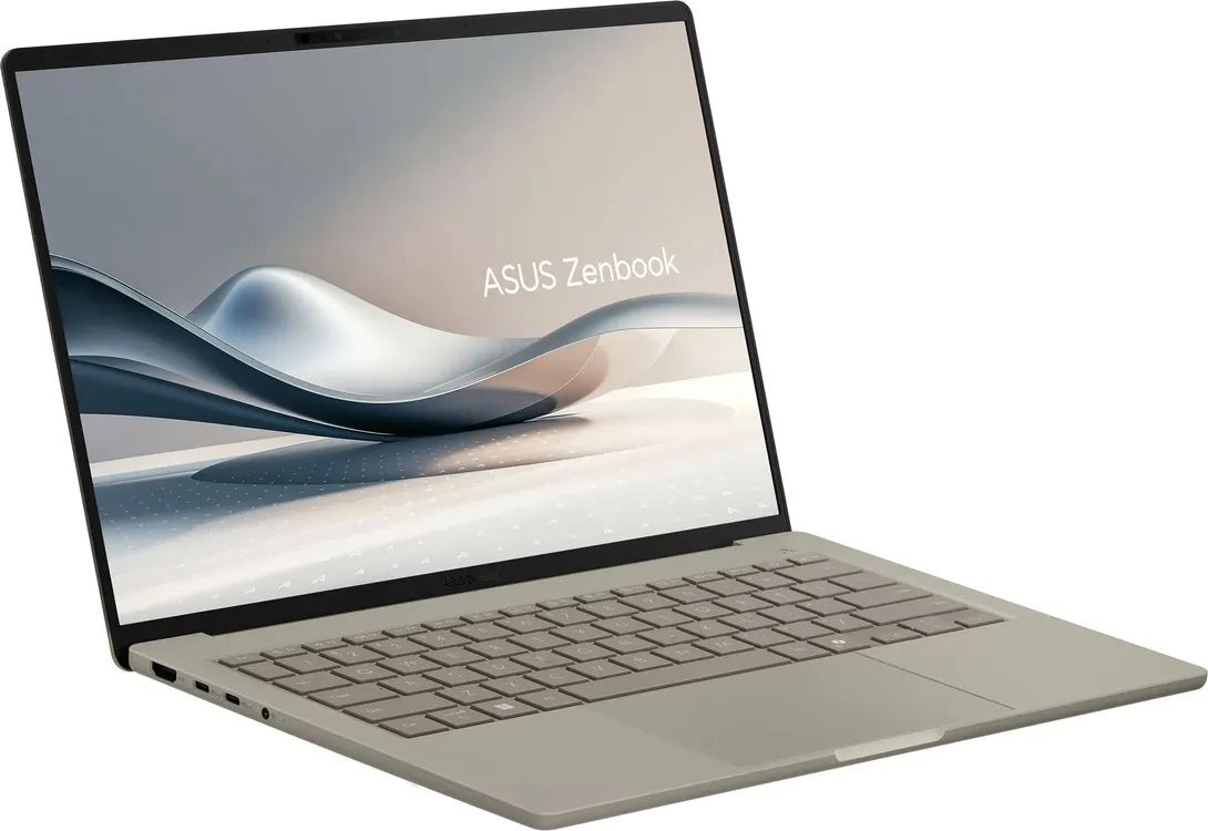 картинка Ноутбук 14" Asus Zenbook 14 UX3407NA-QD100W бежевый Snapdragon X2 Elite 32GB/1TB Qualcomm Adreno W11Home (90NB1711-M007R0) от магазина бытовой техники и электроники «Тантал»