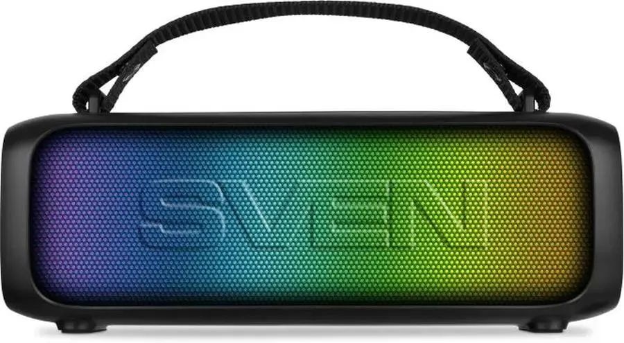 картинка Портативная колонка Sven PS-235 2.0 12Вт 3600mAh черный (SV-022075) от магазина бытовой техники и электроники «Тантал»