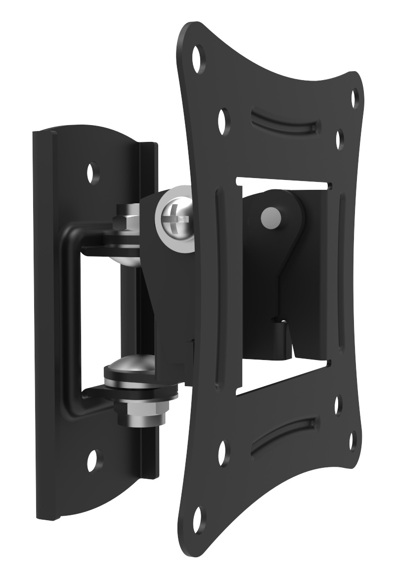 картинка Кронштейн для телевизора Buro FL0 черный 20"-29" макс.15кг настенный поворот и наклон от магазина бытовой техники и электроники «Тантал»