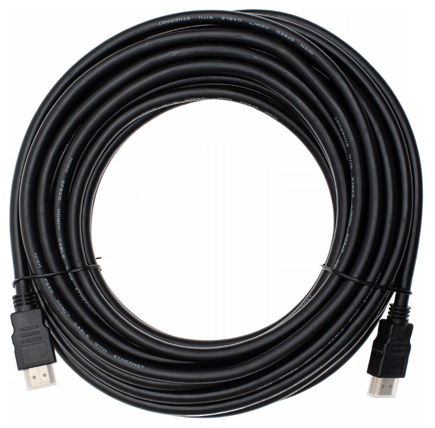 картинка Кабель Cactus HDMI - HDMI ver 1.4 позолоч.контакты 10м черный (CS-HDMI.1.4-10) от магазина бытовой техники и электроники «Тантал»