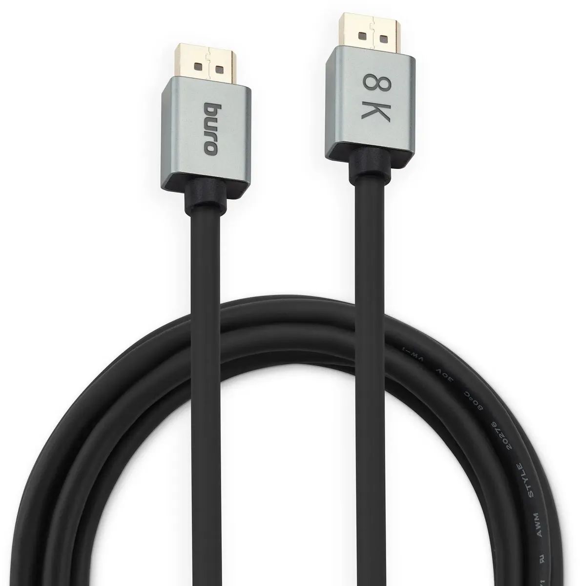 картинка Кабель Buro DisplayPort - DisplayPort 1.5м черный (BHP-DPP-1.4-1.5G) от магазина бытовой техники и электроники «Тантал»